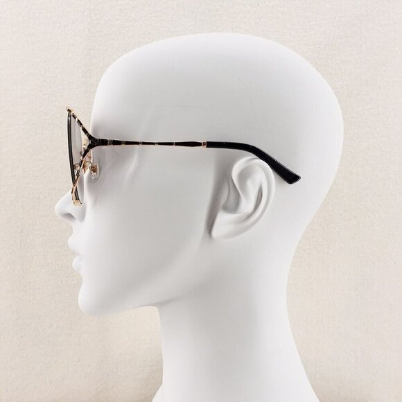 Gucci GG0595 Round Sunglasses Black Gray OS - Picture 13 of 16